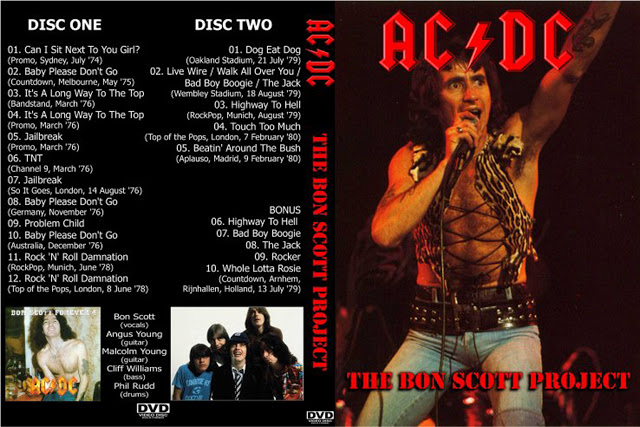 AC/DC - The Bon Scott Project - - Rare Rock Dvds
